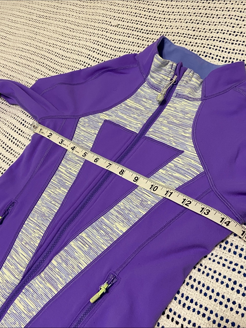 Ivivva (Lululemon) Perfect Your Practice full zip up jacket for young girls 12 - Picture 9 of 9